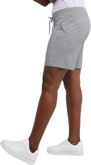 Women's Jersey Pocket Shorts, Drawstring Cotton Jersey Shorts, 7" Inseam - Image 2